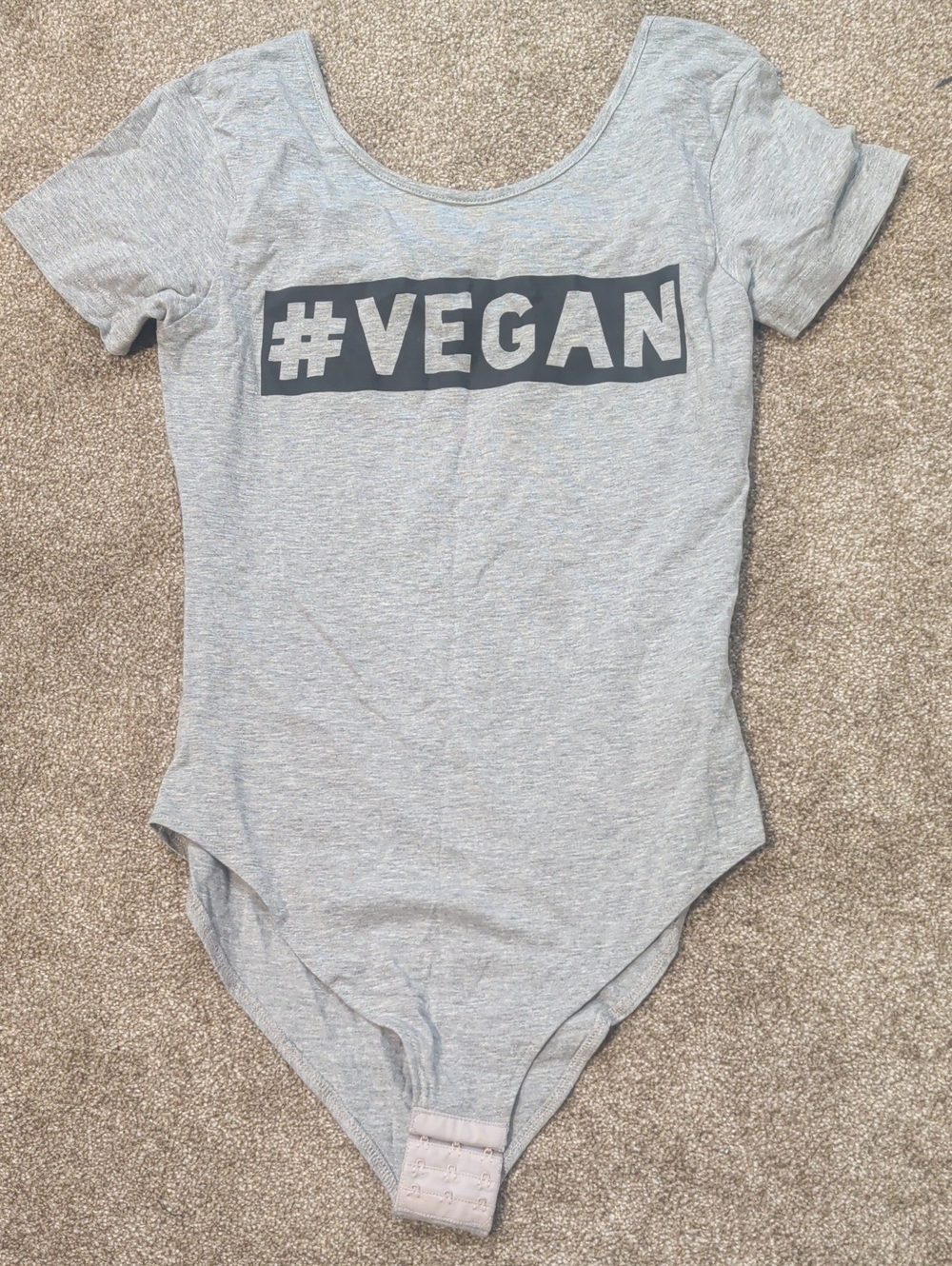 Bodysuit '#VEGAN' One-Piece Bodysuit